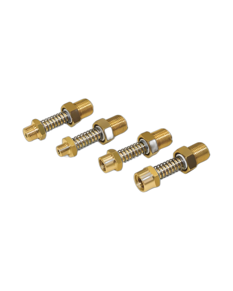 Mini vacuum cup holders with built-in bush, with male and female threaded connectors